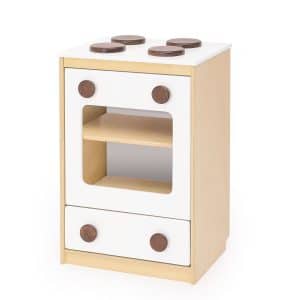 Claras legekøkken komfur