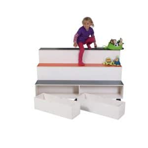 Scenetrappe m. opbevaring