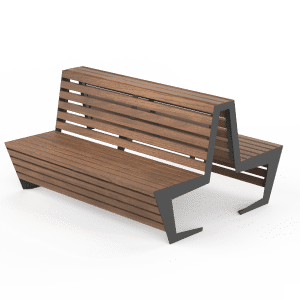 EDGE Bænk dobbeltsidet